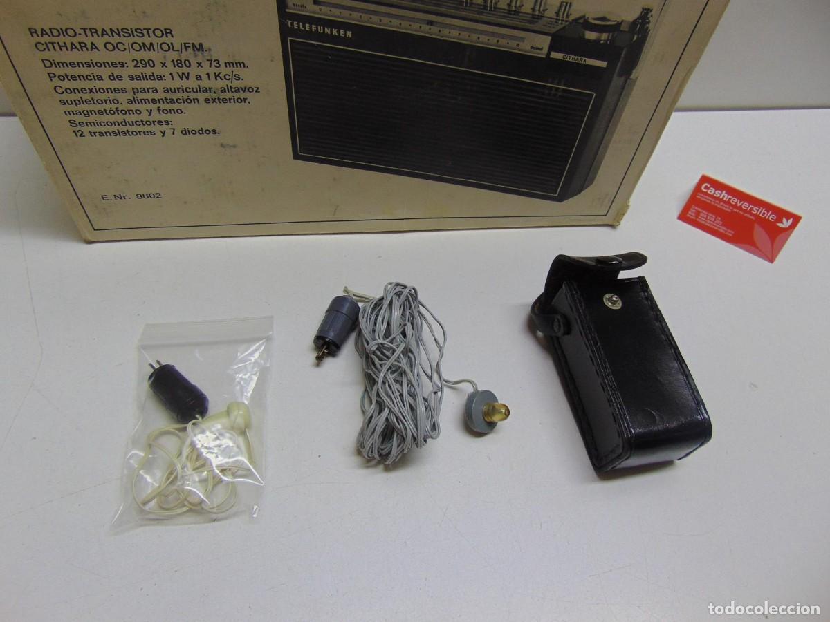 Radios antiguas: RADIO VINTAGE CON CAJA Y FUNDA (162530) - Foto 5