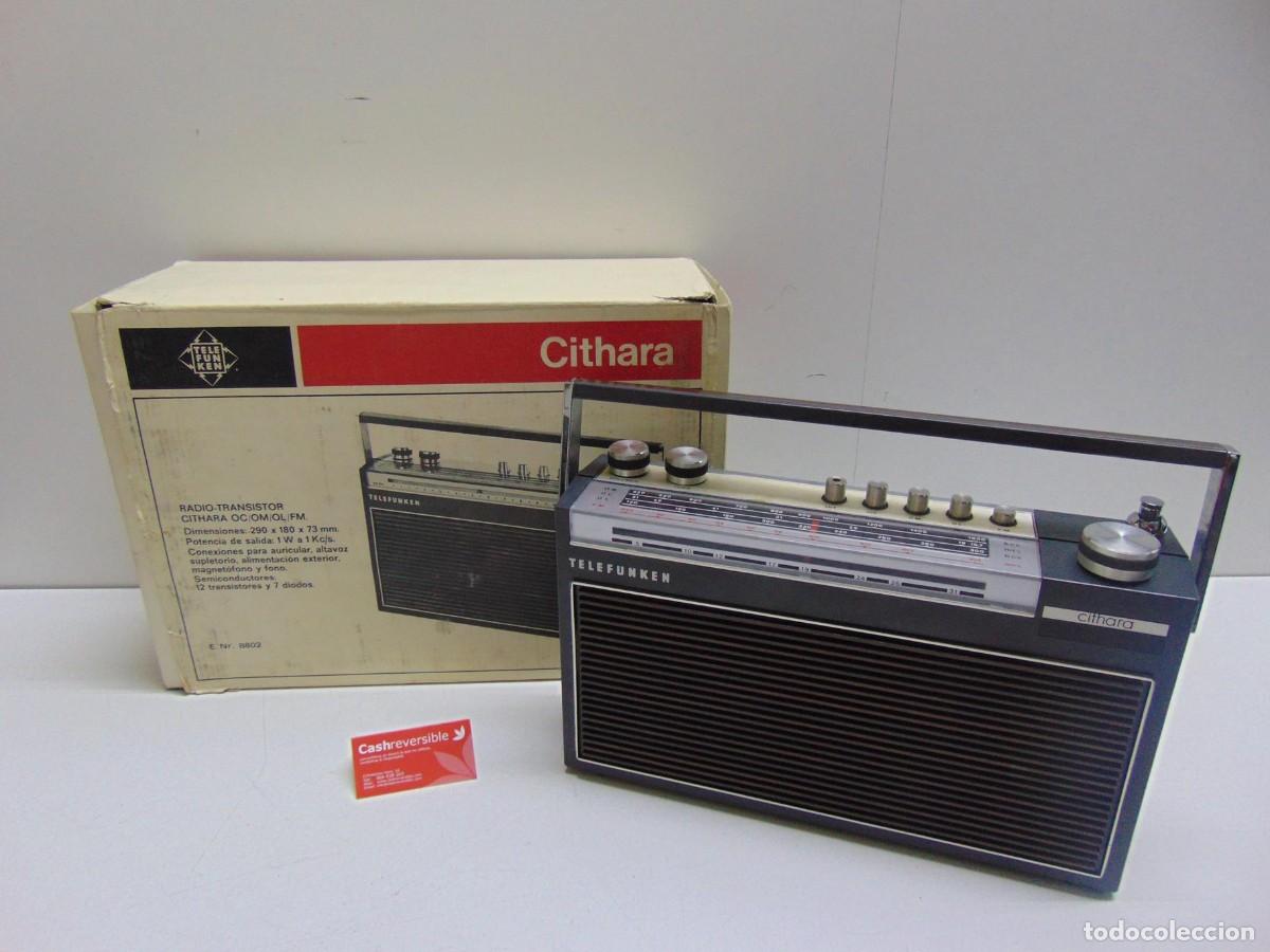 Radios antiguas: RADIO VINTAGE CON CAJA Y FUNDA (162530) - Foto 1