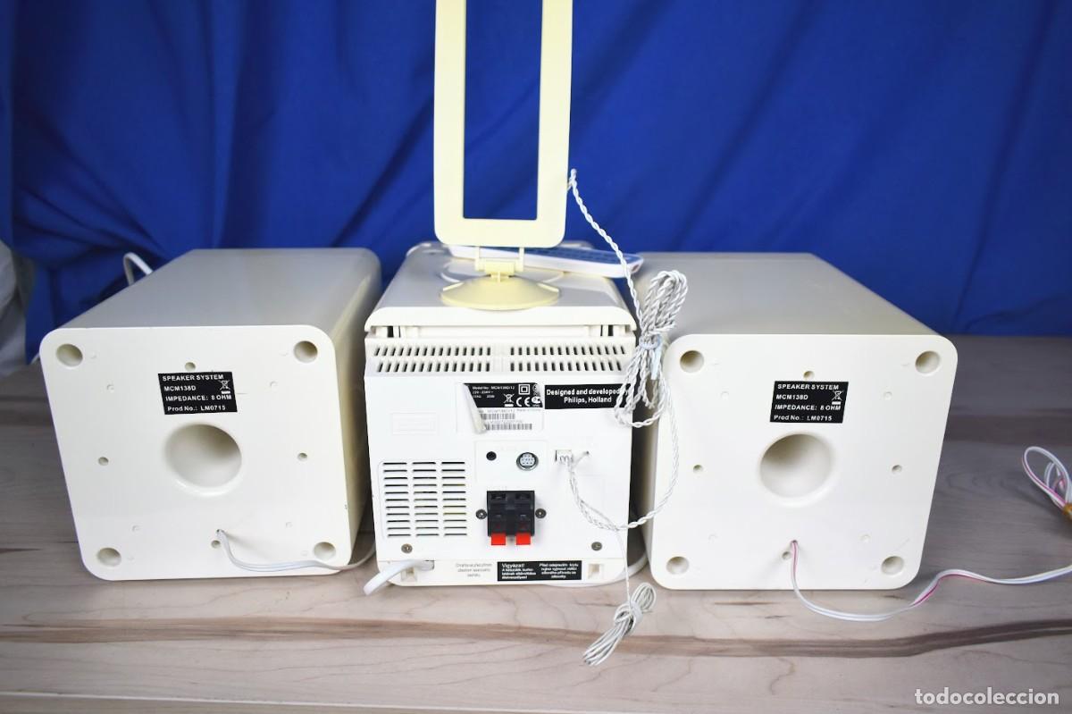 Radios antiguas: Micro cadena Philips MCM138D - Foto 10