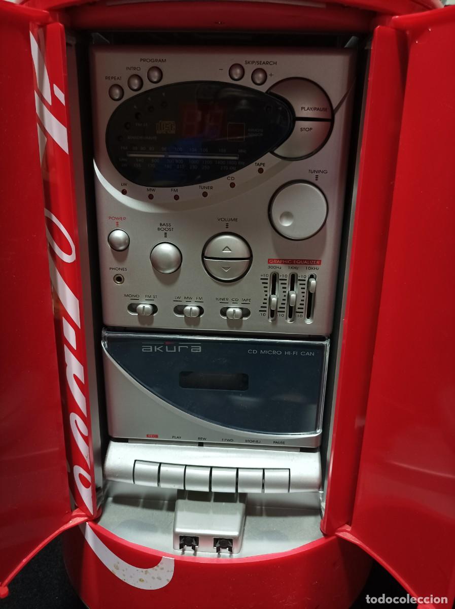 Radios antiguas: STEREO, &laquo;Coca-Cola&raquo;, Akura, d&eacute;cada de 1990 - Foto 3