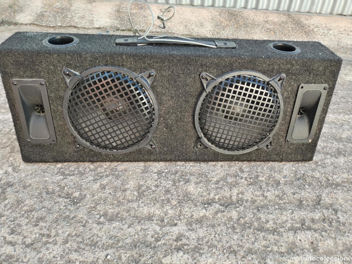 Radios antiguas: altavoz bombo para radio coche - Foto 1