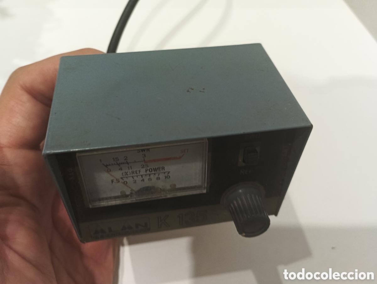 Radios antiguas: Medidor SWR Meter Alan K 135 - Foto 2