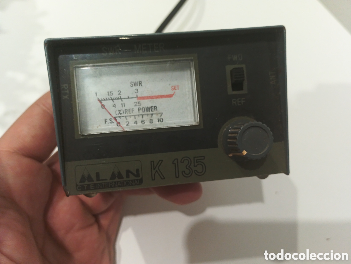 Radios antiguas: Medidor SWR Meter Alan K 135 - Foto 1