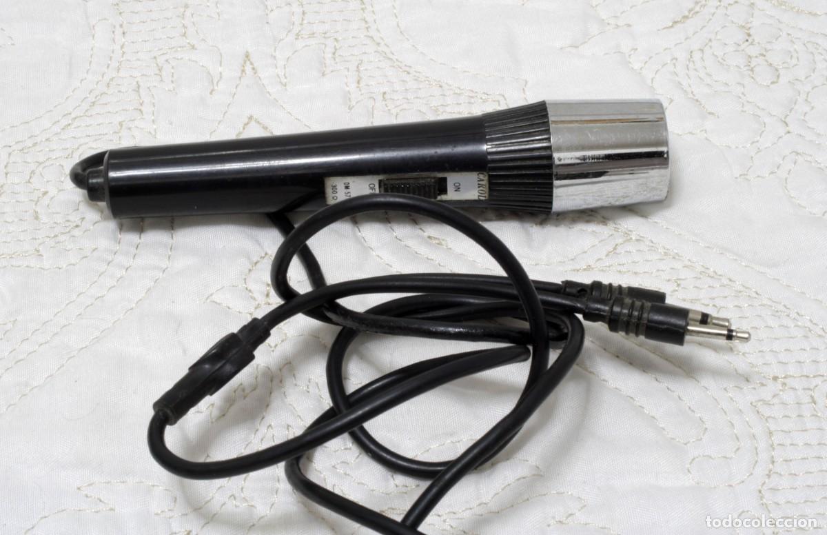 Radios antiguas: PEQUE&Ntilde;O MICR&Oacute;FONO VINTAGE, MARCA CAROL - Foto 1