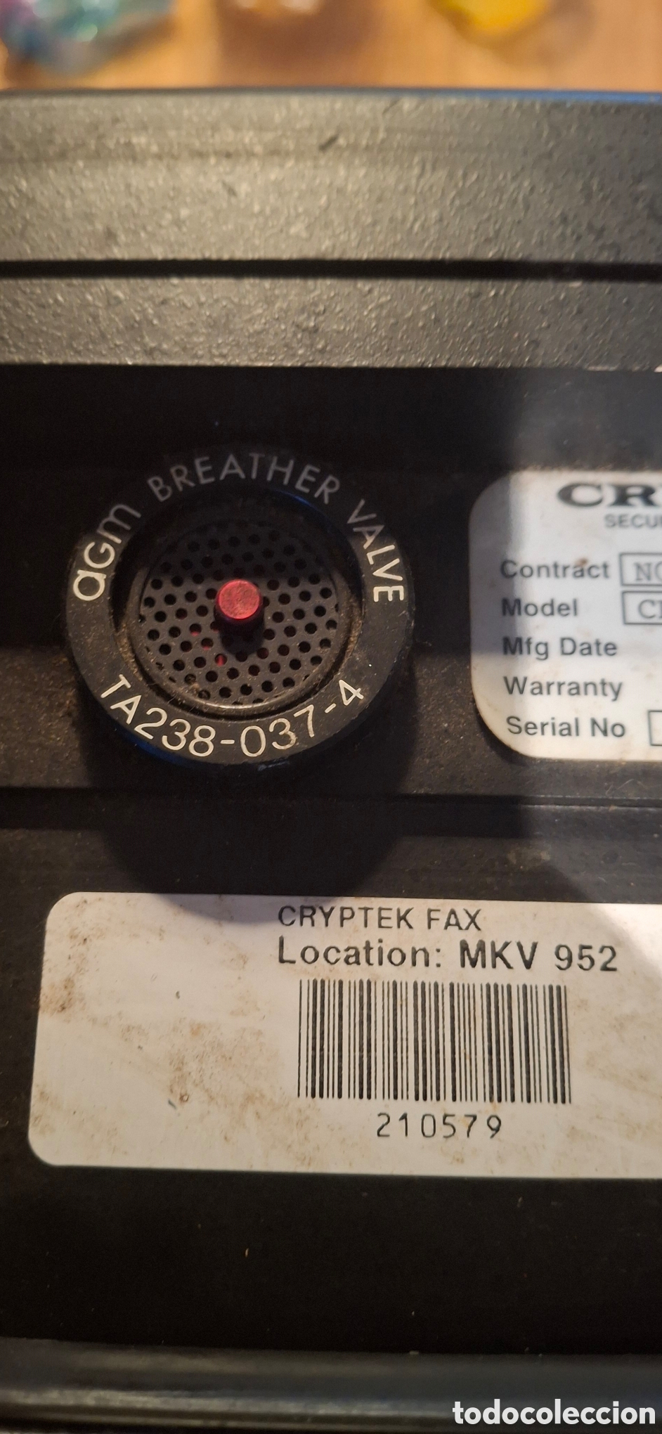 Radios antiguas: Cryptek 2194 military faximilar - Foto 5