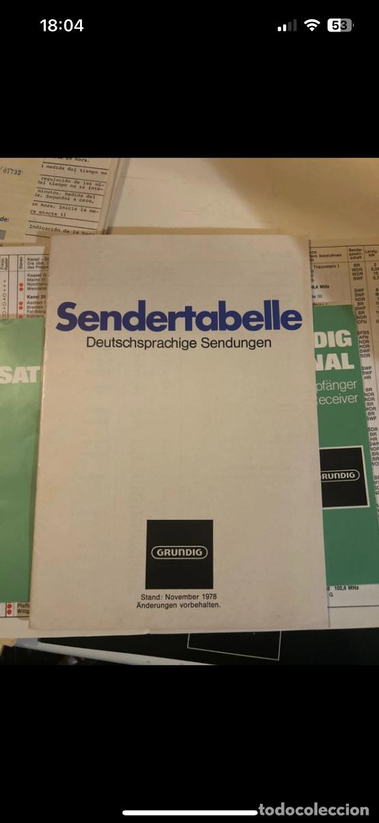 Radios antiguas: Radio Grundig Sat&eacute;lite 3200 - Foto 14
