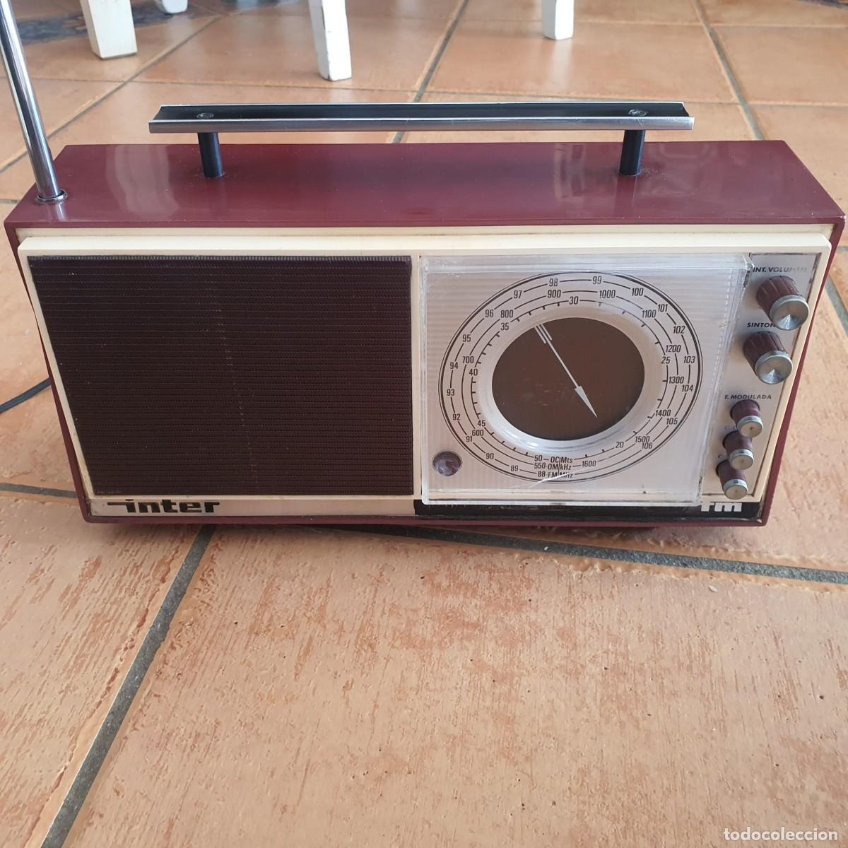 Radios antiguas: Radio Inter modelo Niza a&ntilde;o 1969 - Foto 1