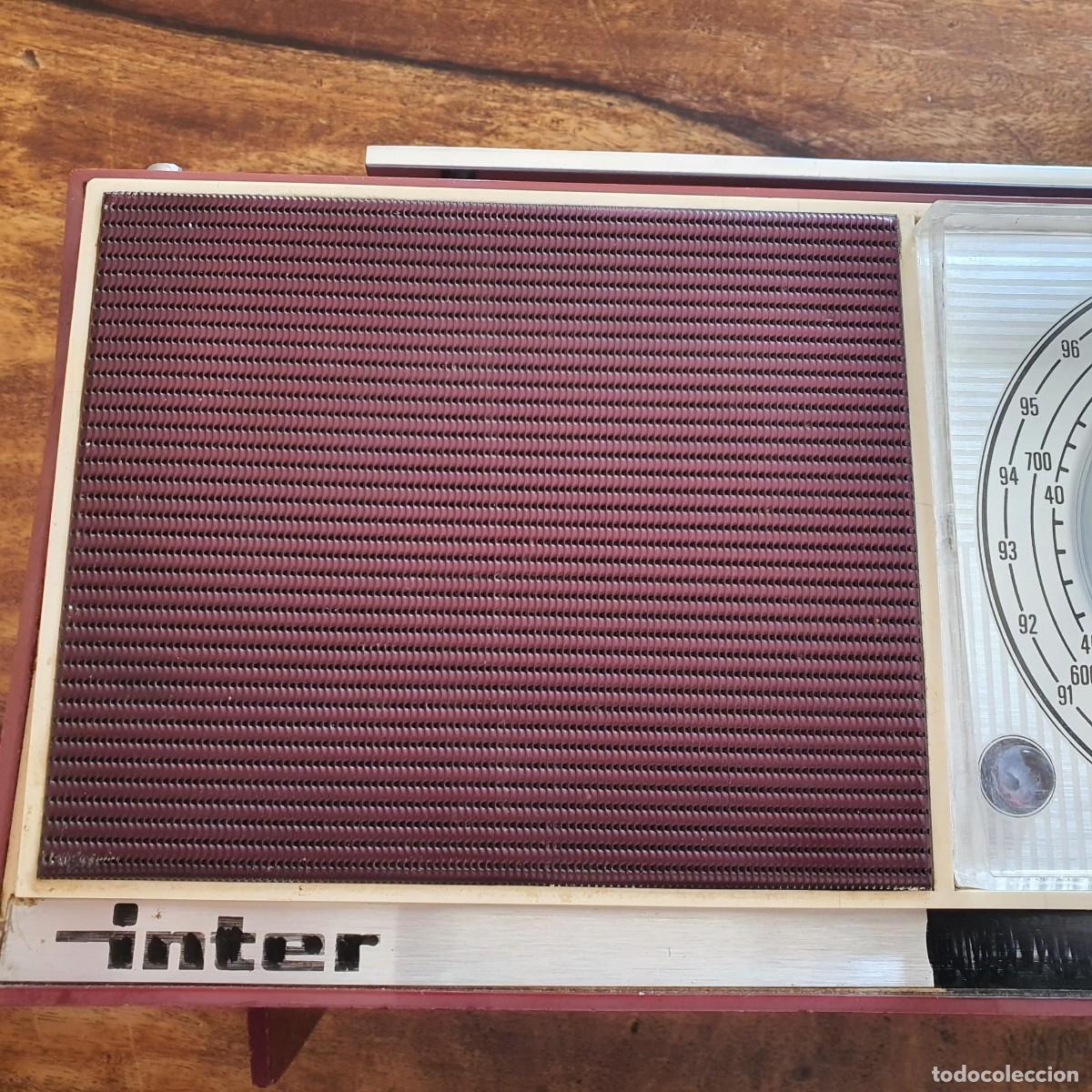 Radios antiguas: Radio Inter modelo Niza a&ntilde;o 1969 - Foto 8