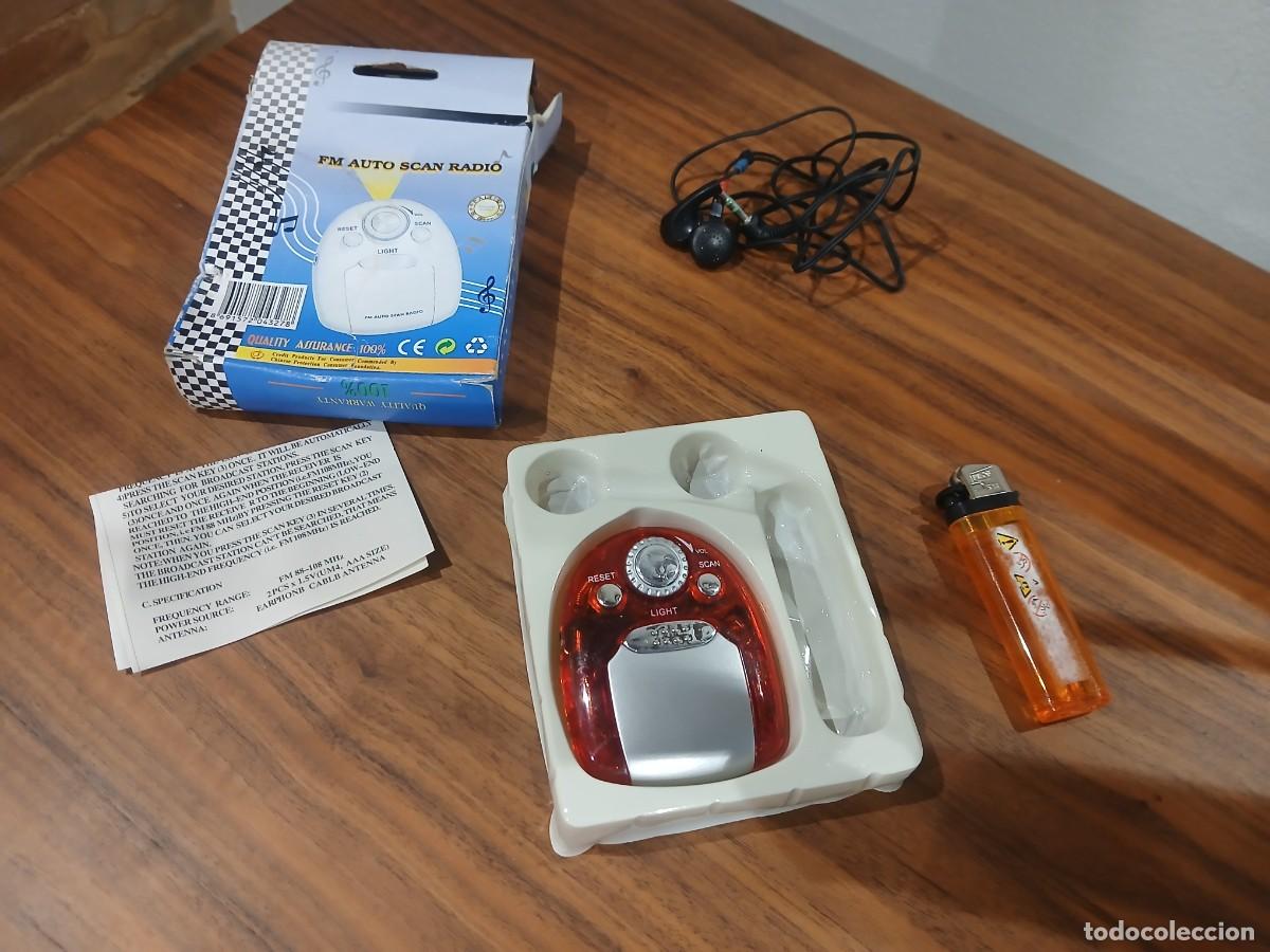 Radios antiguas: Mini radio transistor con auriculares - Foto 1