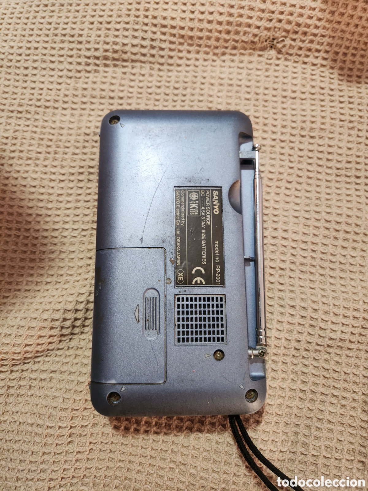 Radios antiguas: Radio vintage SANYO pilas - Foto 6