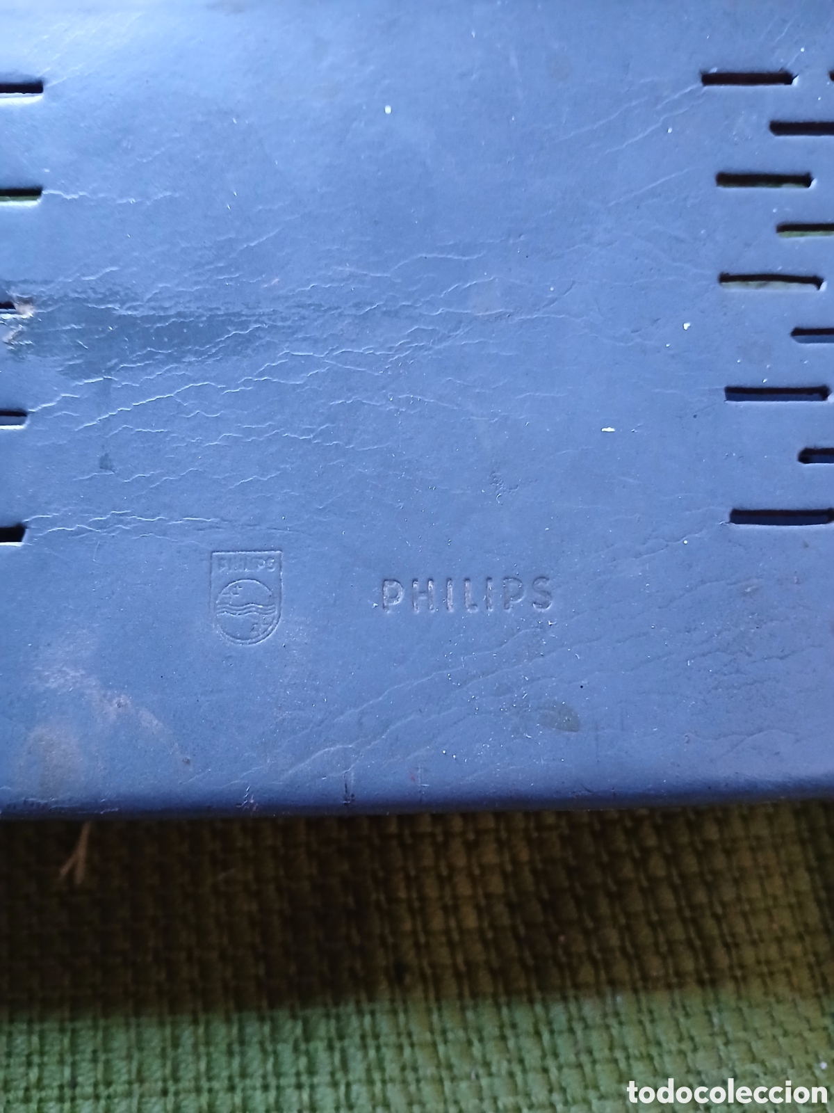 Radios antiguas: Transistor Philips con funda - Foto 4