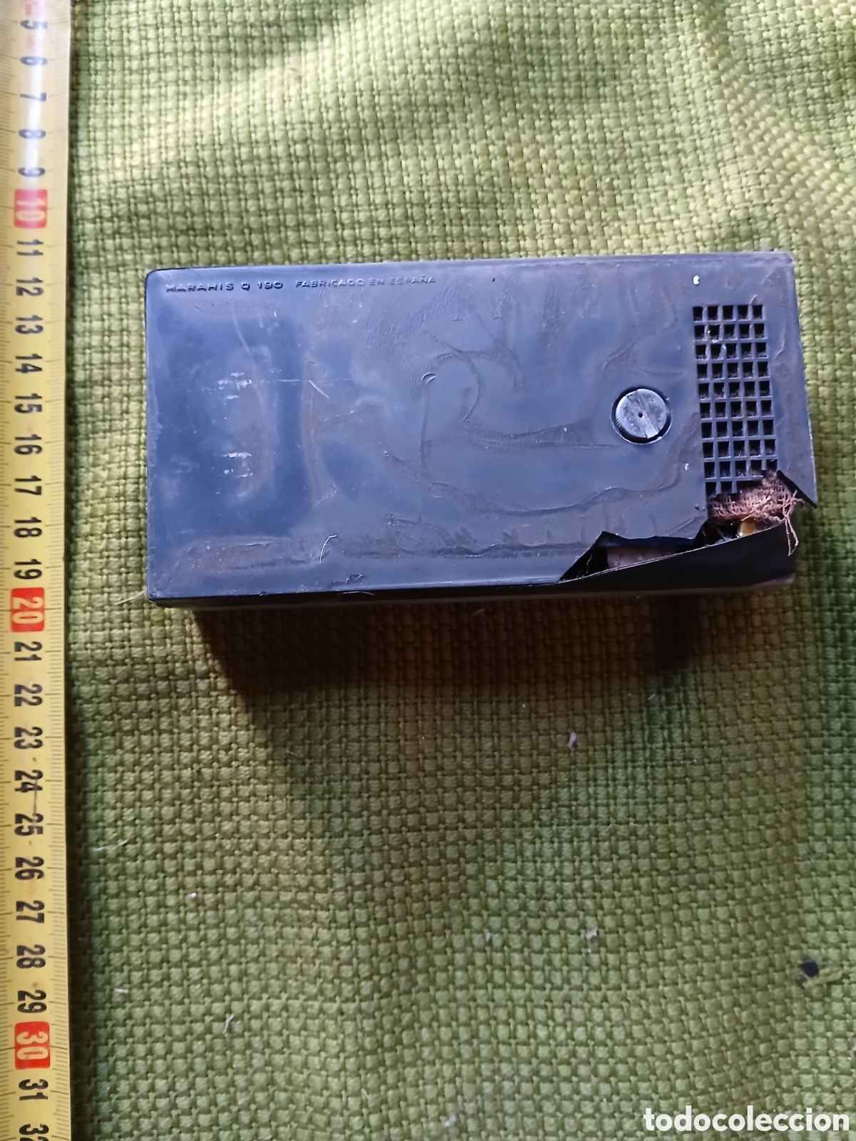 Radios antiguas: Transistor marahis q 190 unico a restaurar - Foto 3