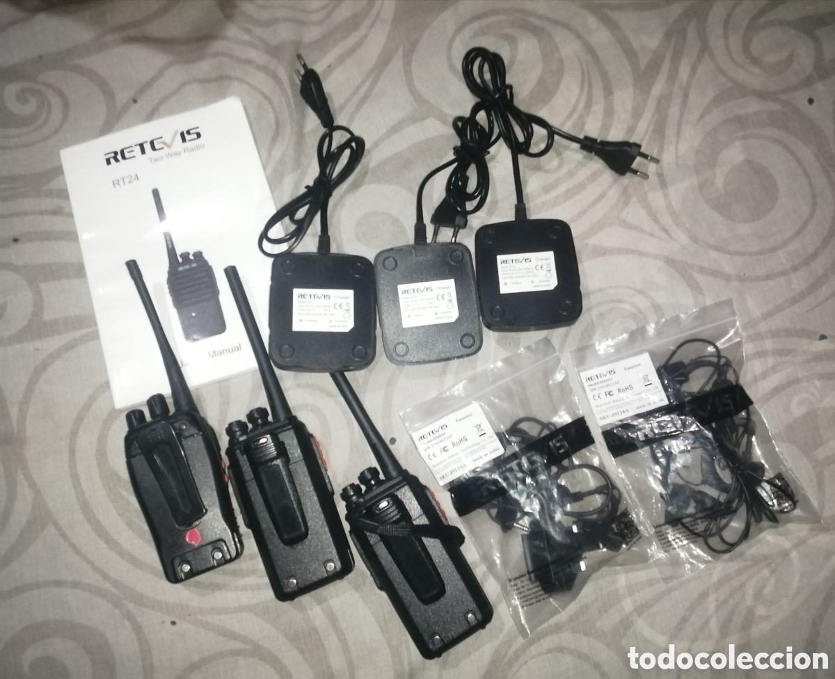 Radios antiguas: Pack de walkie-talkies Retevis RT24 PMR - Foto 2