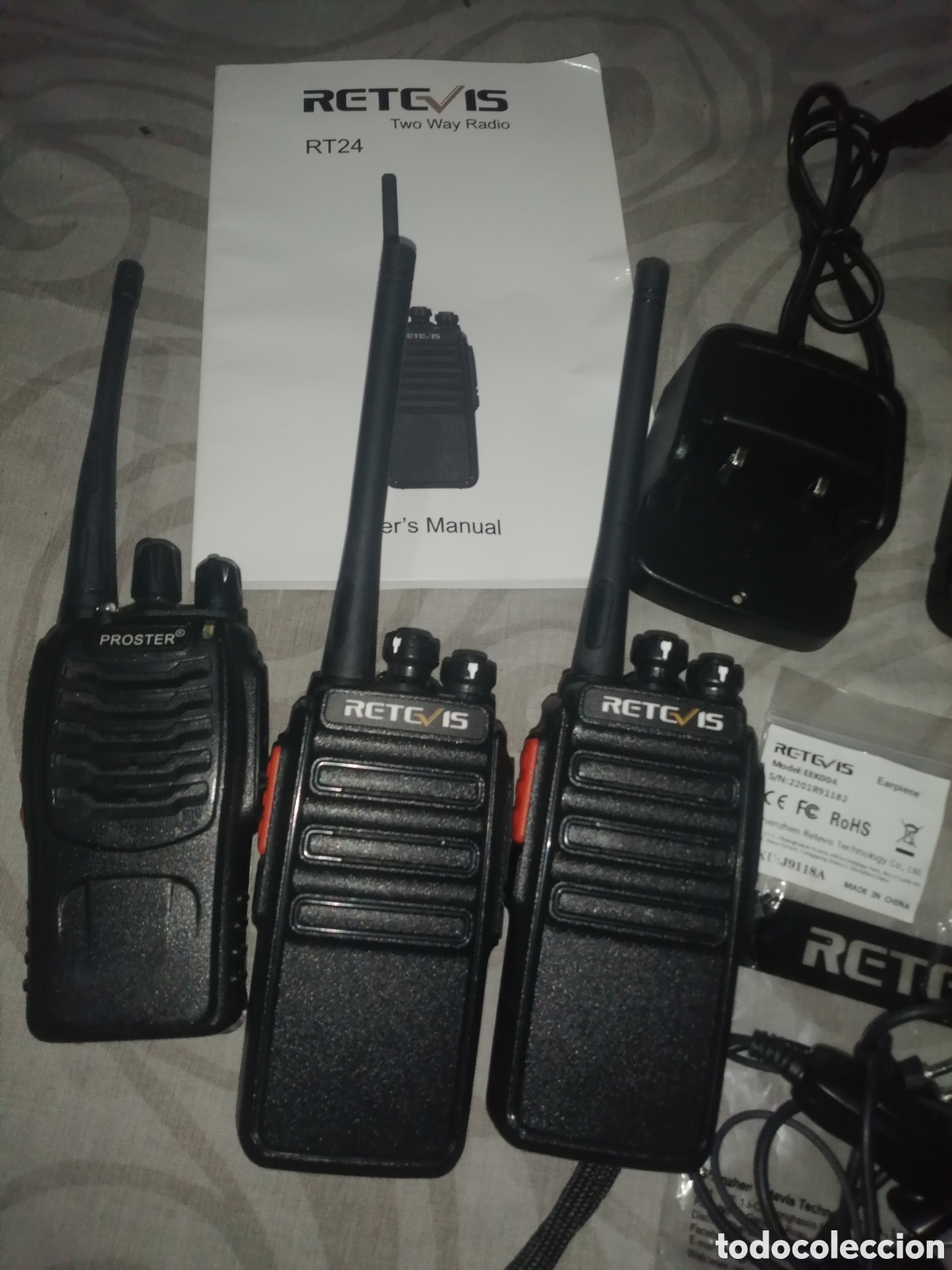 Radios antiguas: Pack de walkie-talkies Retevis RT24 PMR - Foto 3