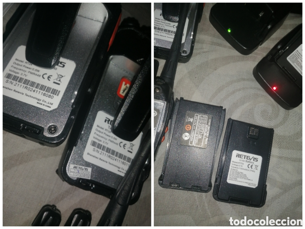 Radios antiguas: Pack de walkie-talkies Retevis RT24 PMR - Foto 6