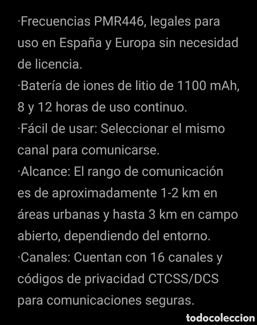 Radios antiguas: Pack de walkie-talkies Retevis RT24 PMR - Foto 10
