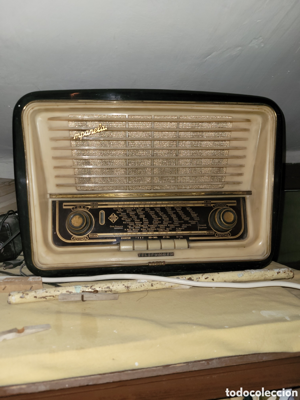 Radios antiguas: Telefunken Campanela - Foto 1