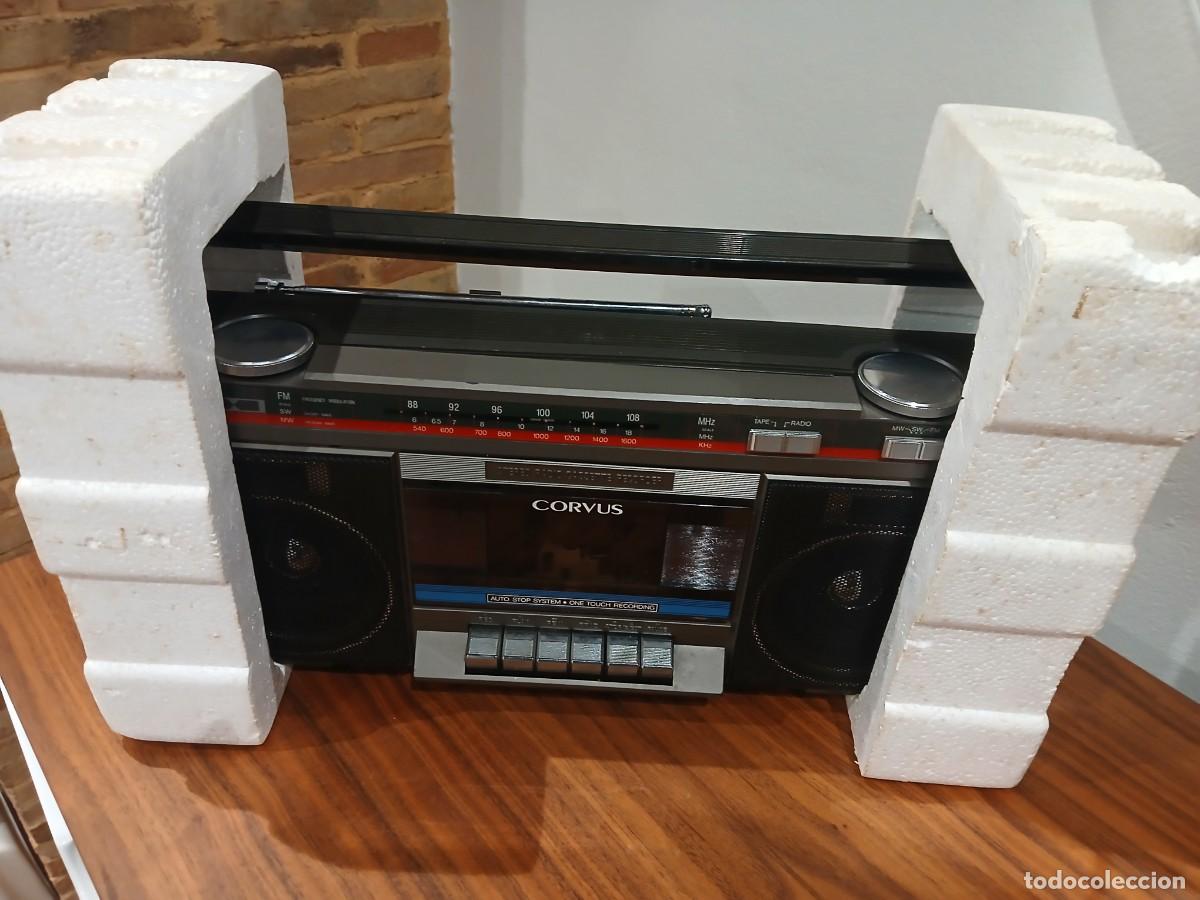 Radios antiguas: Radio cassette Corvus 1919S - Foto 6