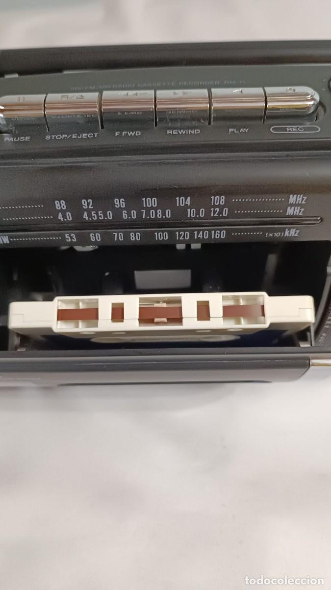 Radios antiguas: Radio-Cassette Recorder AIWA RM-11 - Foto 3