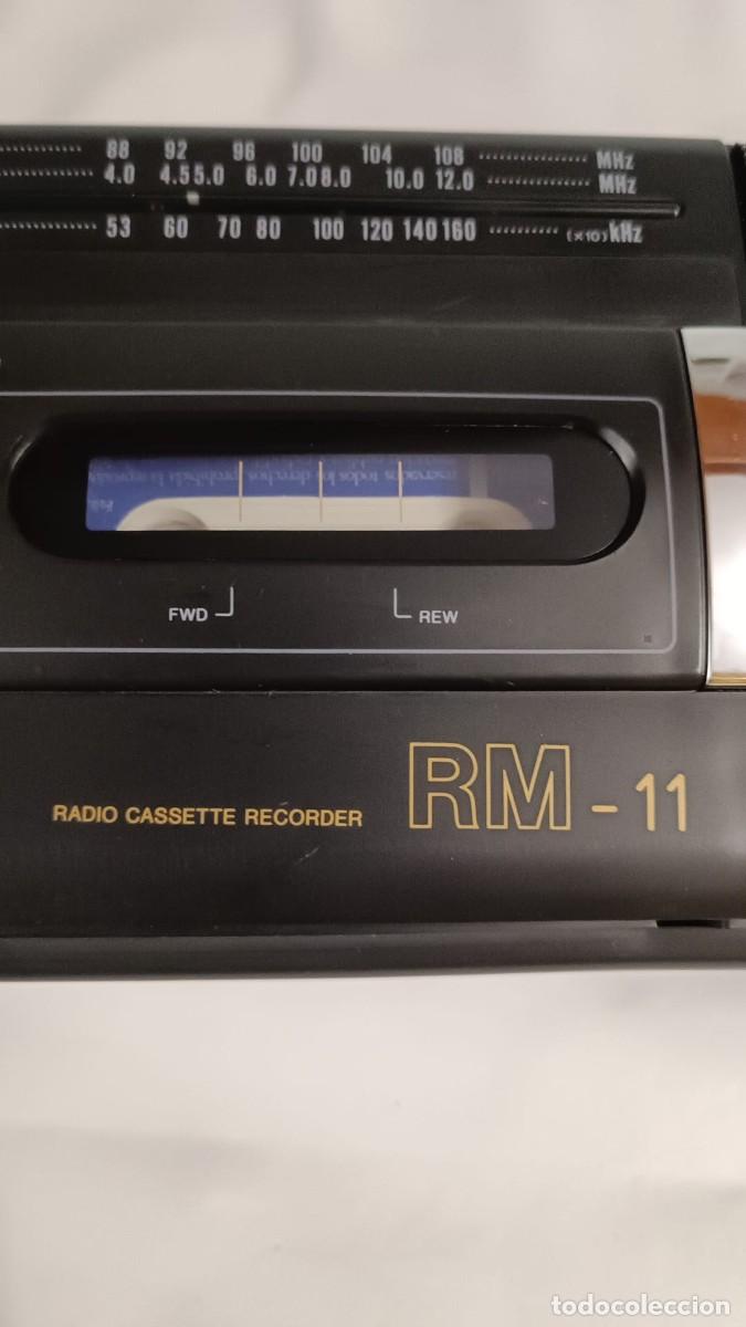 Radios antiguas: Radio-Cassette Recorder AIWA RM-11 - Foto 9