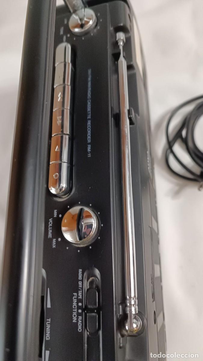 Radios antiguas: Radio-Cassette Recorder AIWA RM-11 - Foto 14