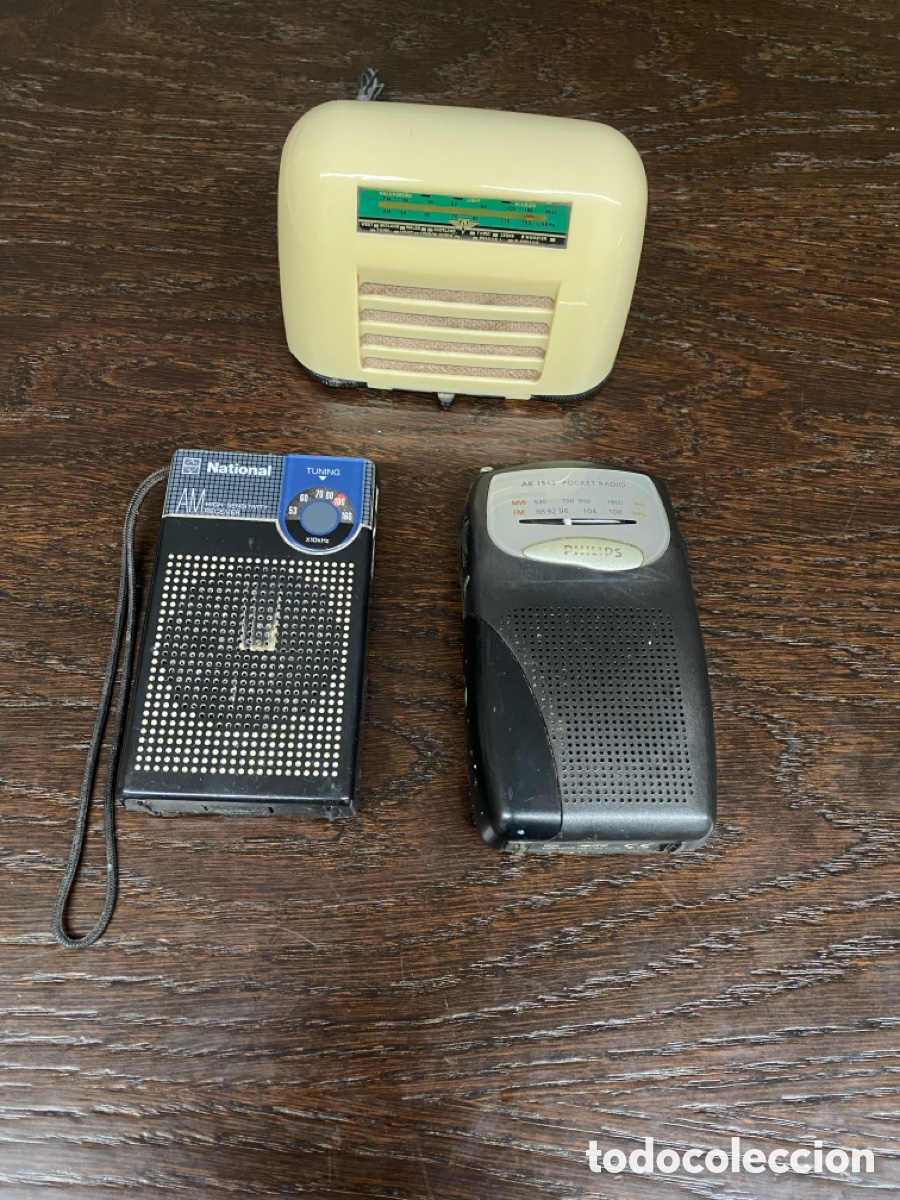 Radios antiguas: Lote de tres transistores - Foto 7