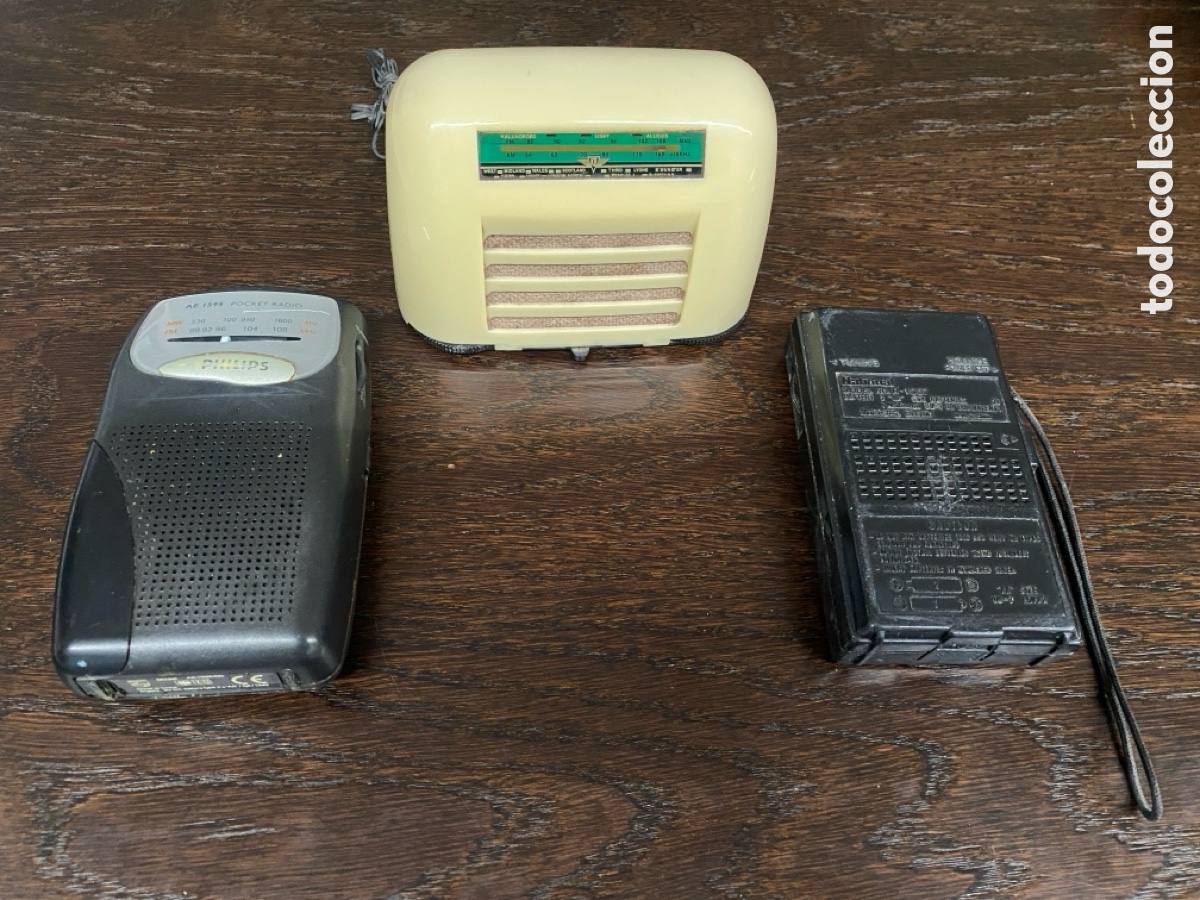 Radios antiguas: Lote de tres transistores - Foto 12