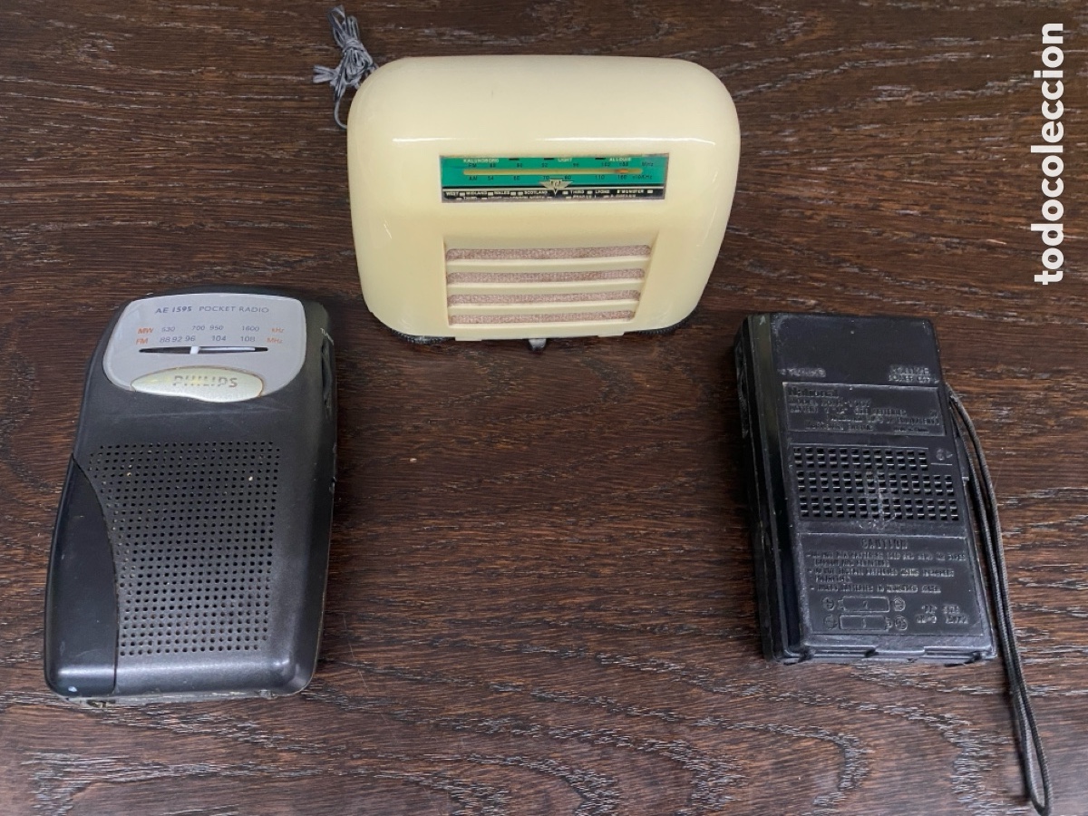 Radios antiguas: Lote de tres transistores - Foto 13