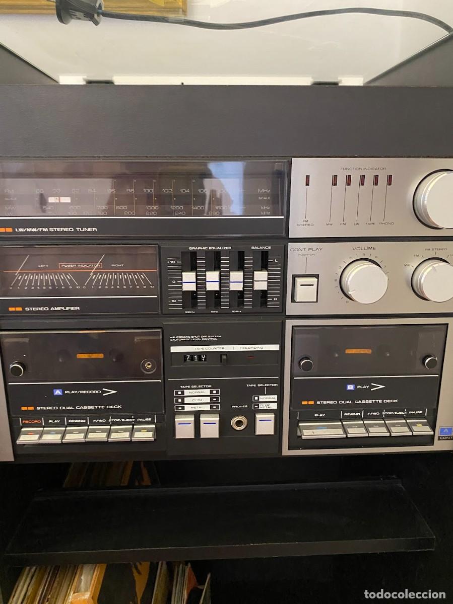 Radios antiguas: Cadena musica Bush a&ntilde;os 80 - Foto 2