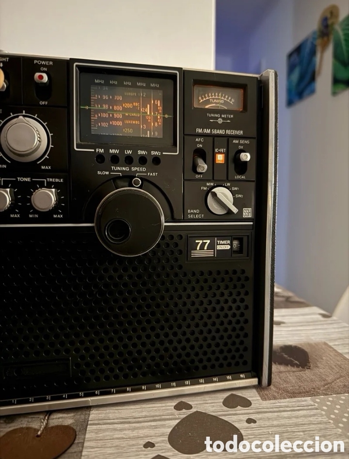 Radios antiguas: Radio SONY CAPTAIN 77 - Foto 5