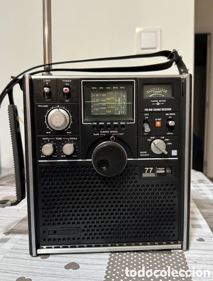 Radios antiguas: Radio SONY CAPTAIN 77 - Foto 1
