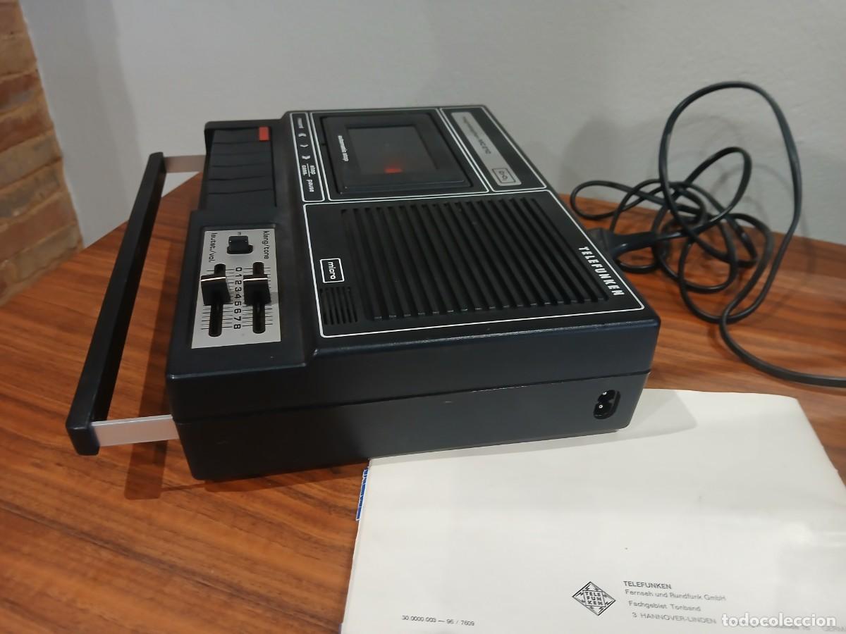 Radios antiguas: Cassette Recorder Telegunken MC210 - Foto 4