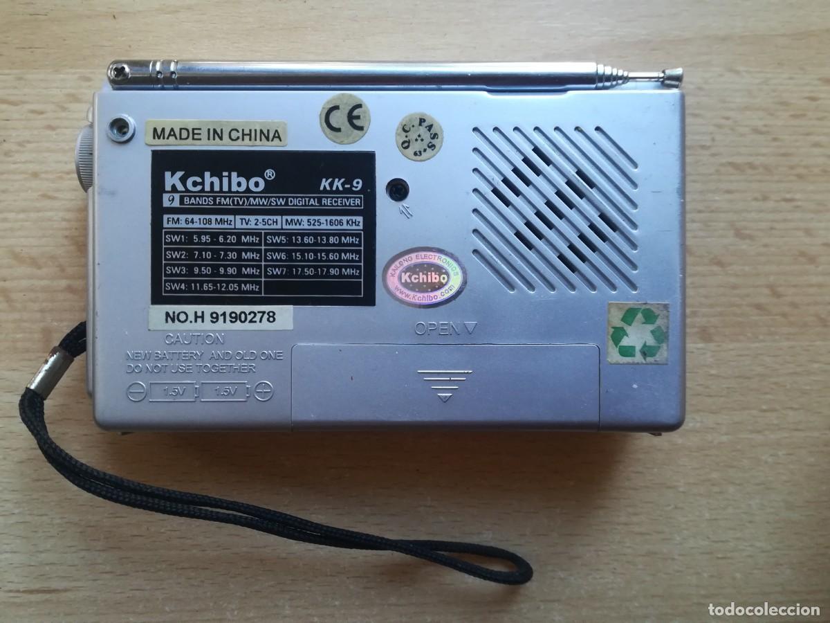 Radios antiguas: Radio transistor digital Kchibo KK-9 - Foto 2