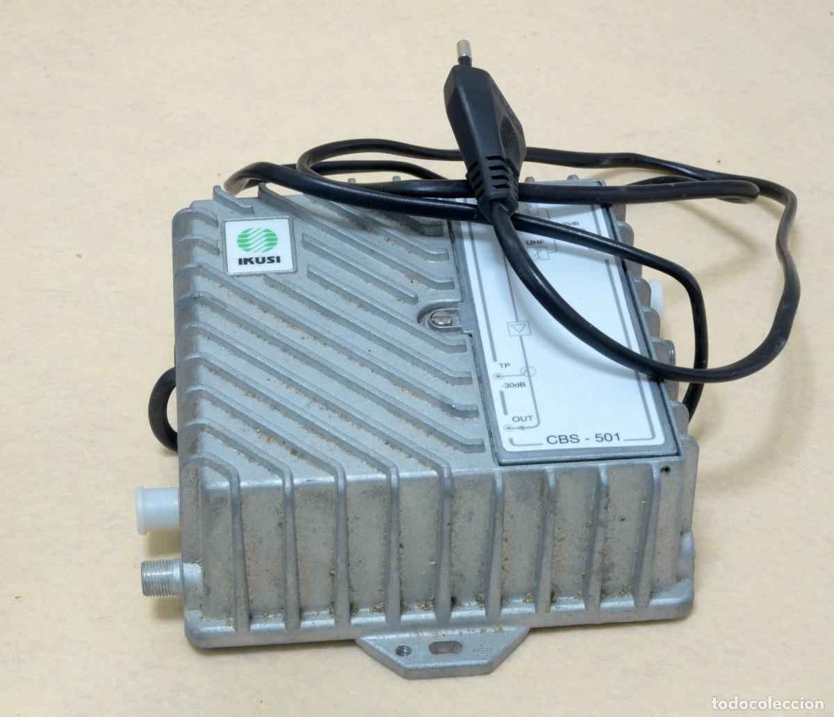 Radios antiguas: Amplificador de se&ntilde;al de televisi&oacute;n Ikusi CBS-501 - Foto 1