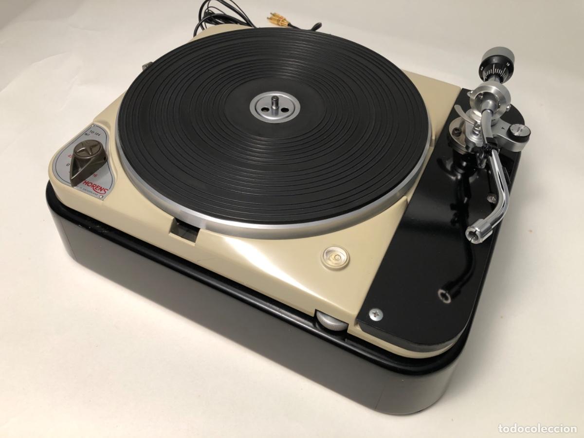 Radios antiguas: Tocadiscos Thorens TD 124 MKI - Foto 1