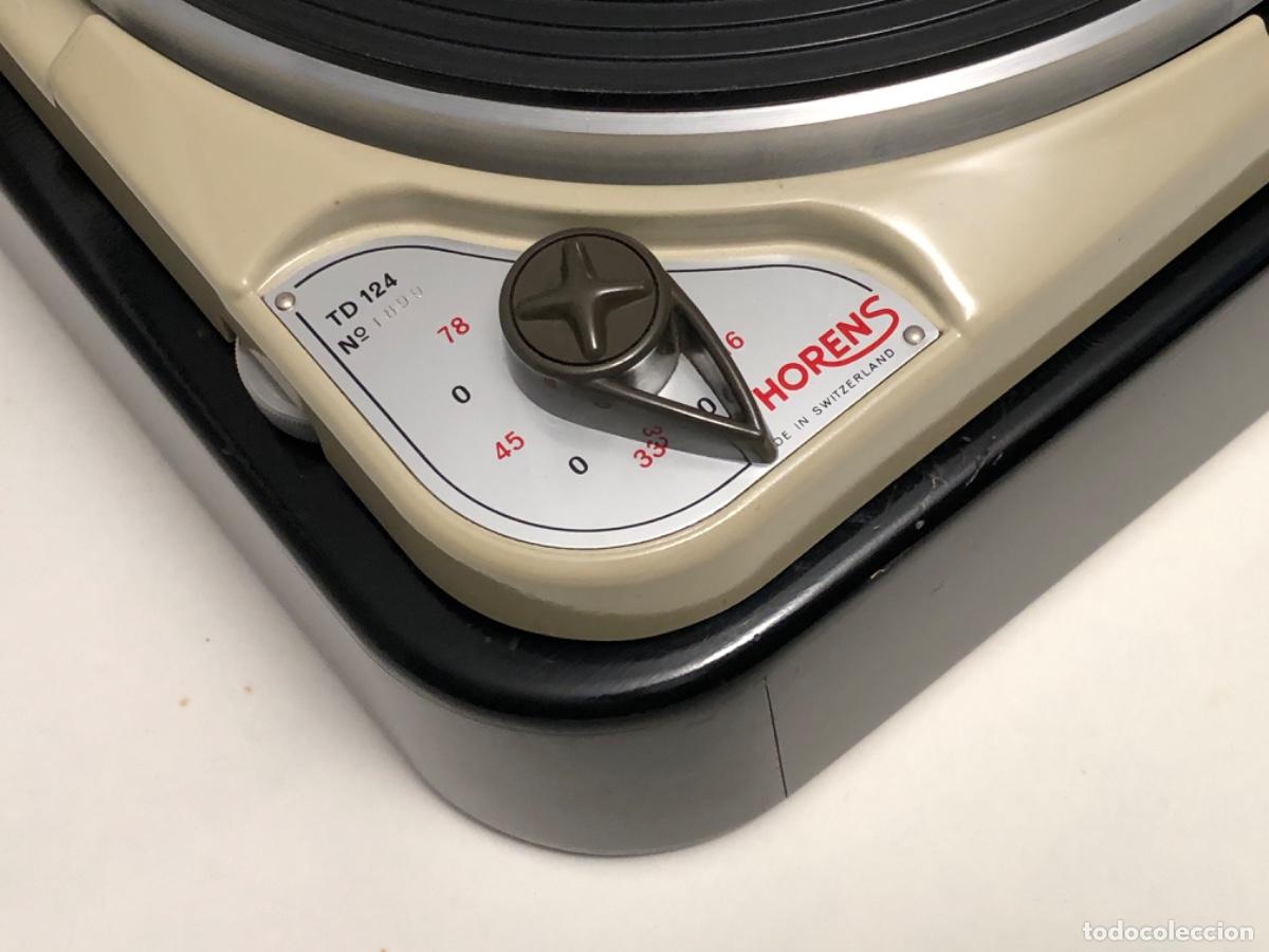 Radios antiguas: Tocadiscos Thorens TD 124 MKI - Foto 2