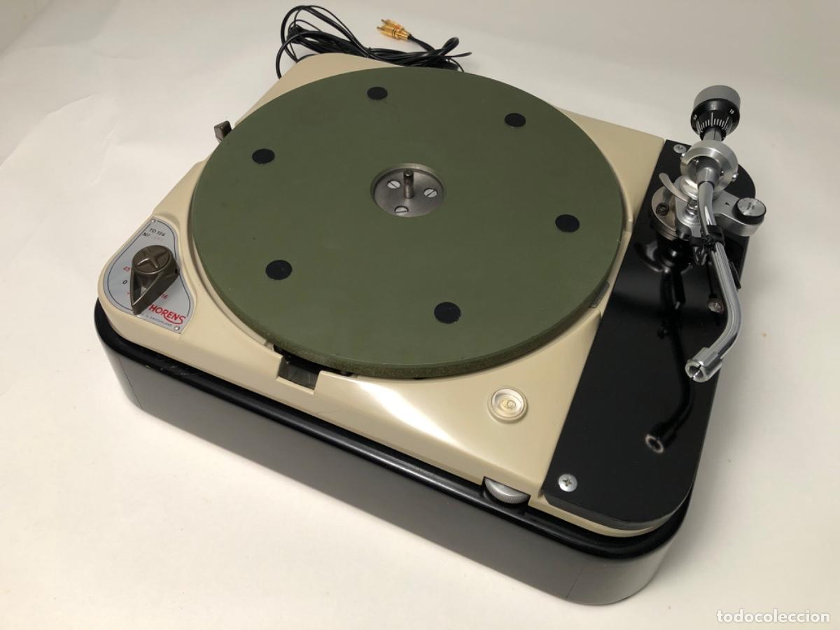 Radios antiguas: Tocadiscos Thorens TD 124 MKI - Foto 3