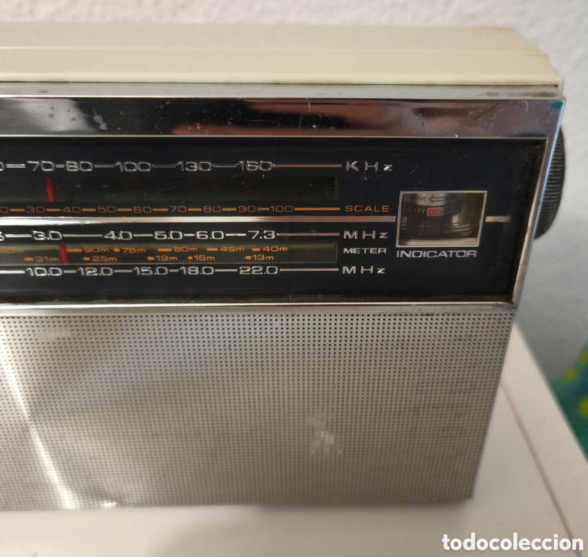 Radios antiguas: RADIO TRANSISTOR SANYO TRANSCONTINENTAL - Foto 4