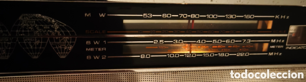 Radios antiguas: RADIO TRANSISTOR SANYO TRANSCONTINENTAL - Foto 6