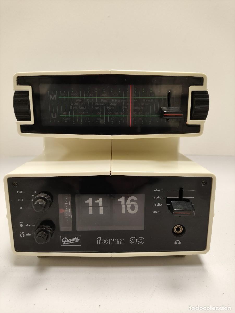 Radios antiguas: Radio Graetz form 99 blanca - Foto 8
