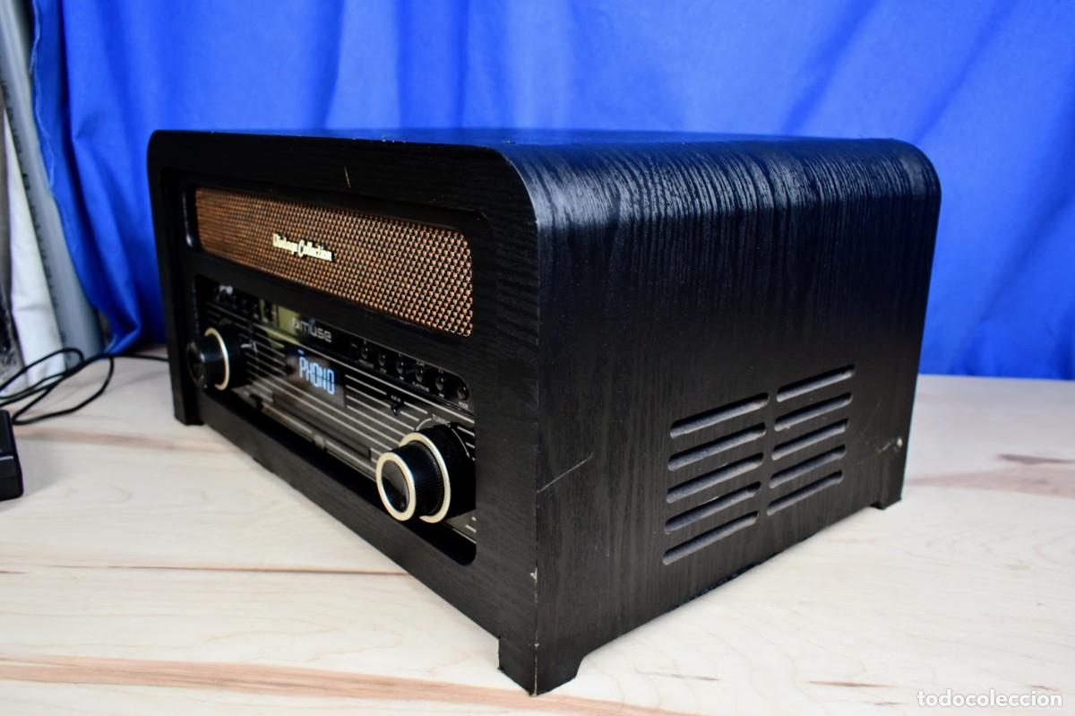 Radios antiguas: Muse MT-115W Tocadiscos CD Bluetooth USB - Foto 12