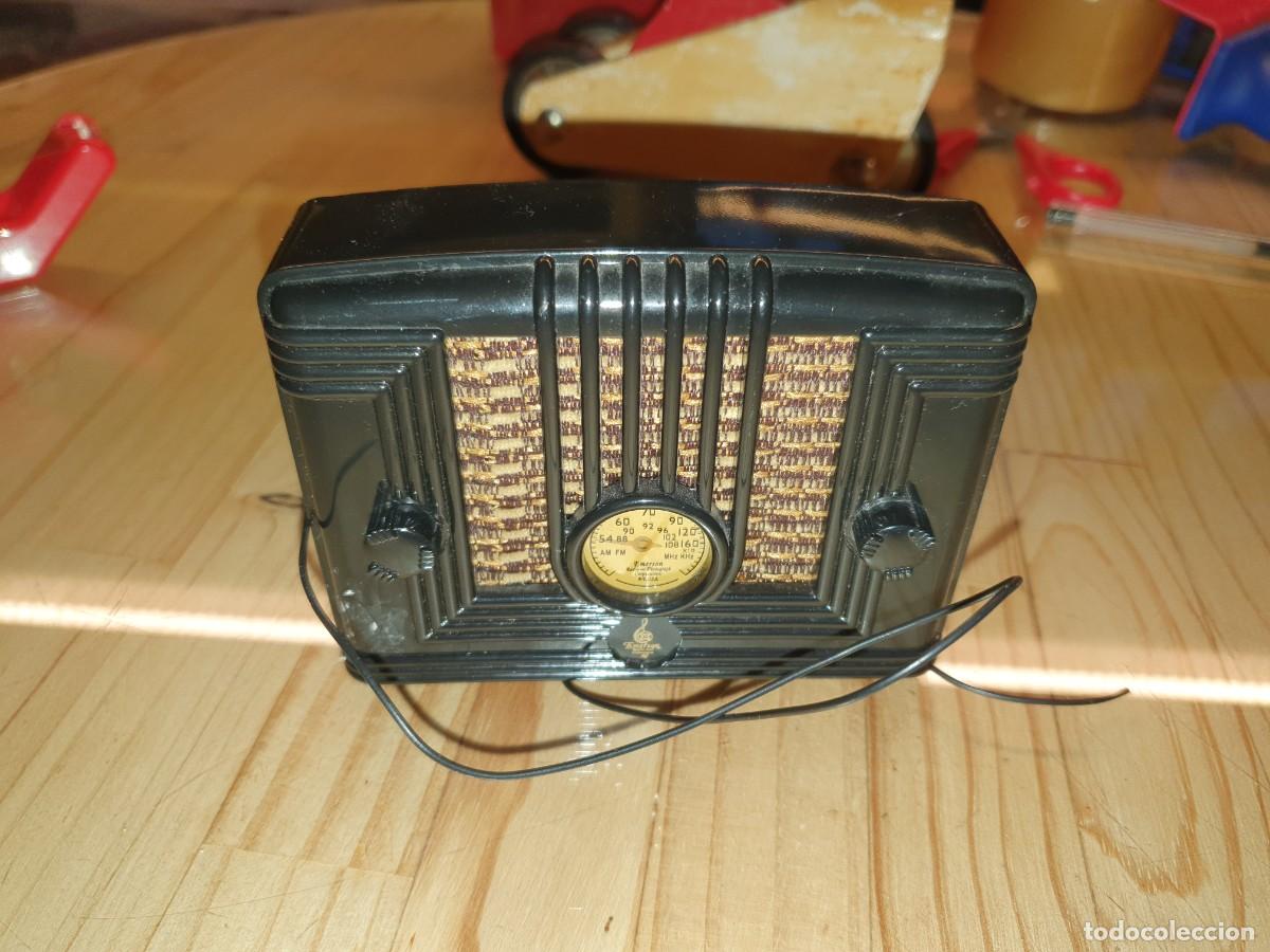 Radios antiguas: TRANSISTOR EMERSON DE PILAS 9+x132x4 cm. - Foto 3