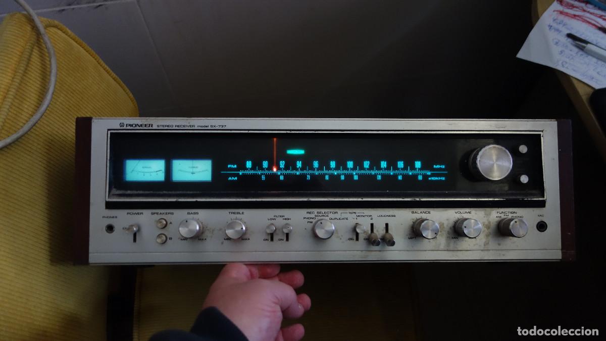 Radios antiguas: RADIO PIONEER SX-737 - Foto 1