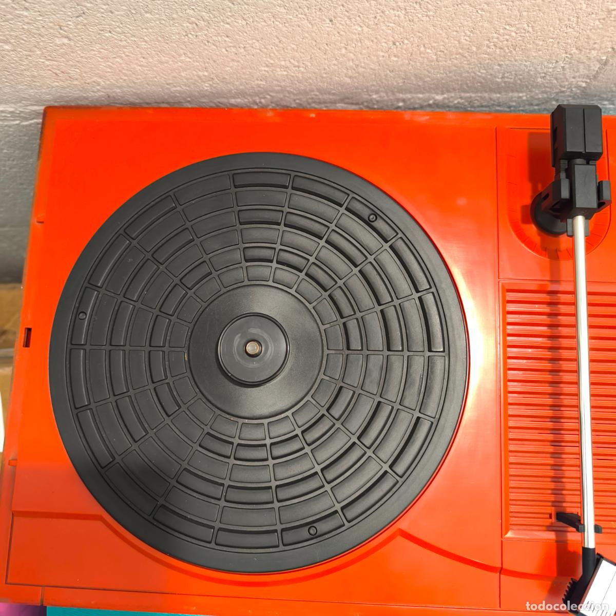 Radios antiguas: Tocadiscos electronic D-5220 Philips funcionando correctamente - Foto 3