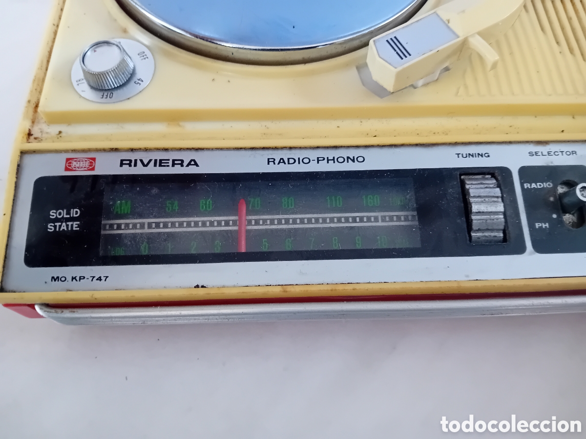 Radios antiguas: riviera radio-phone tocadiscos RRR - Foto 8