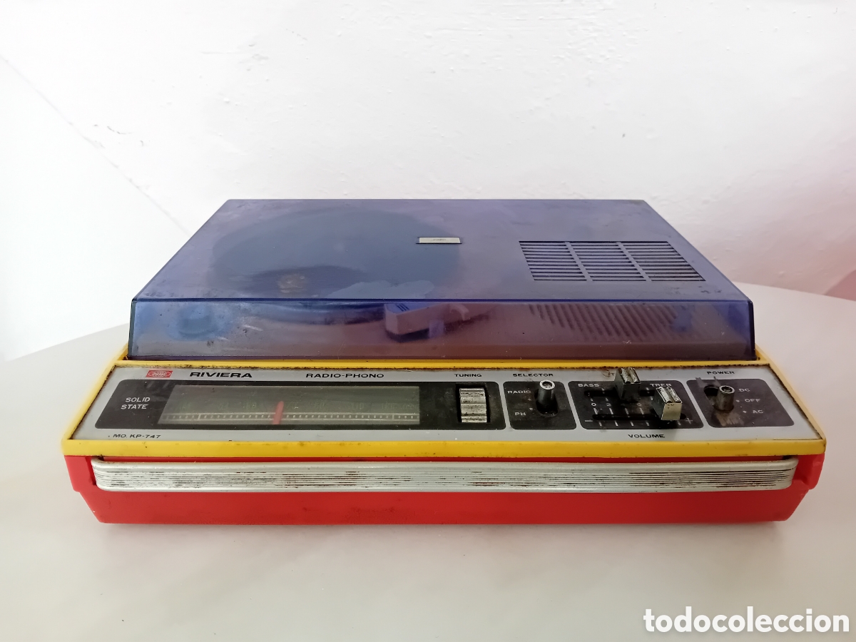 Radios antiguas: riviera radio-phone tocadiscos RRR - Foto 1