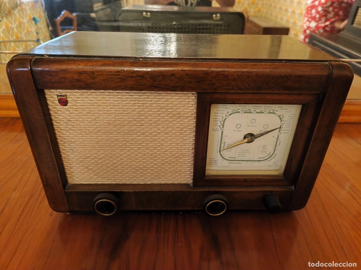 Radios antiguas: Radio antigua marca Philips - Foto 4