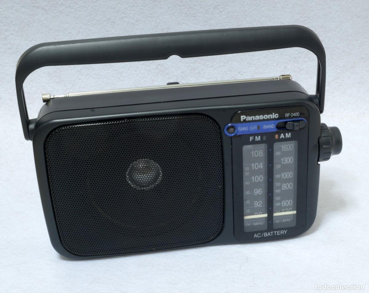 Radios antiguas: TRANSISTOR PANASONIC RF-2400 AC/BATERIAS SIN PILAS, SIN CABLE DE RED - Foto 1