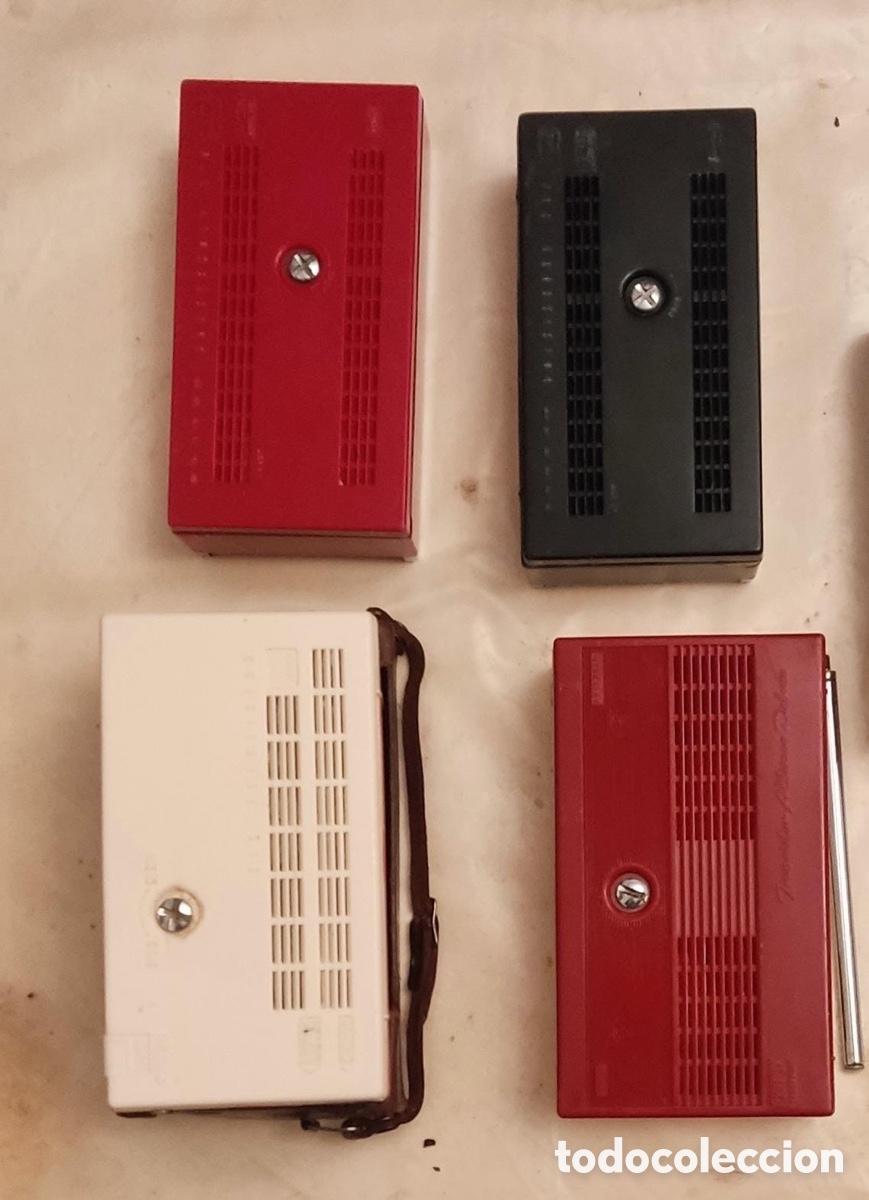 Radios antiguas: 4 transistores de la marca Sanyo - Foto 3