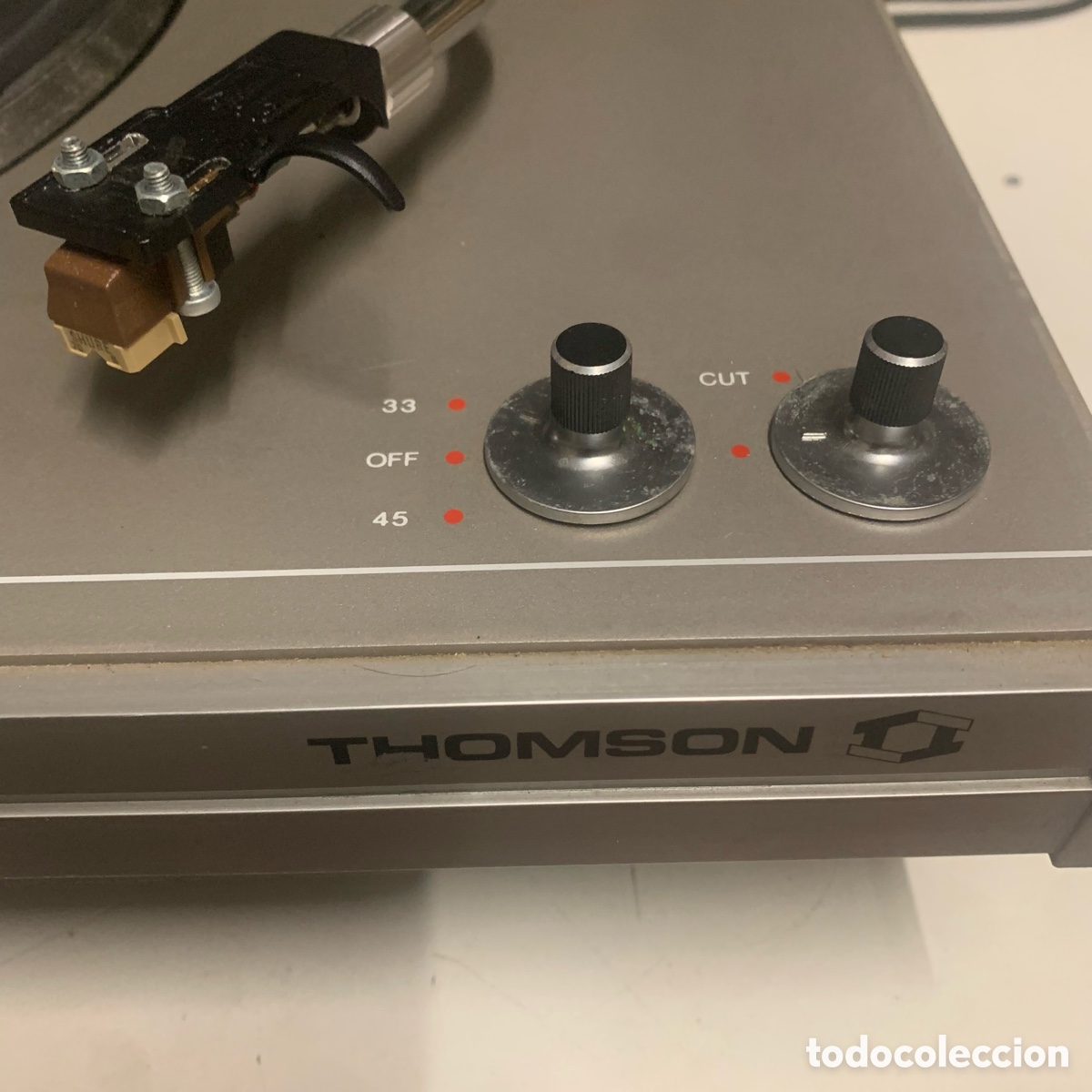 Radios antiguas: Tocadiscos a&ntilde;os 70 thomson td 402 - Foto 2